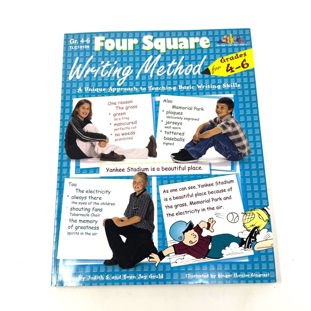 Four Square Writing Method Workbook Grades 4-6 Teaching Learning Company Gould